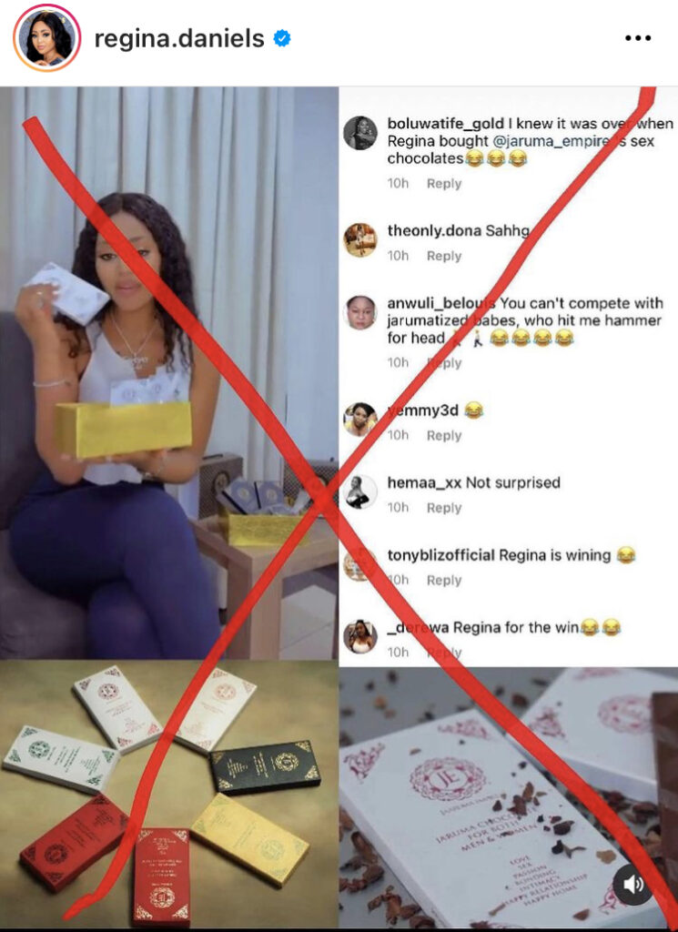 regina daniels rant